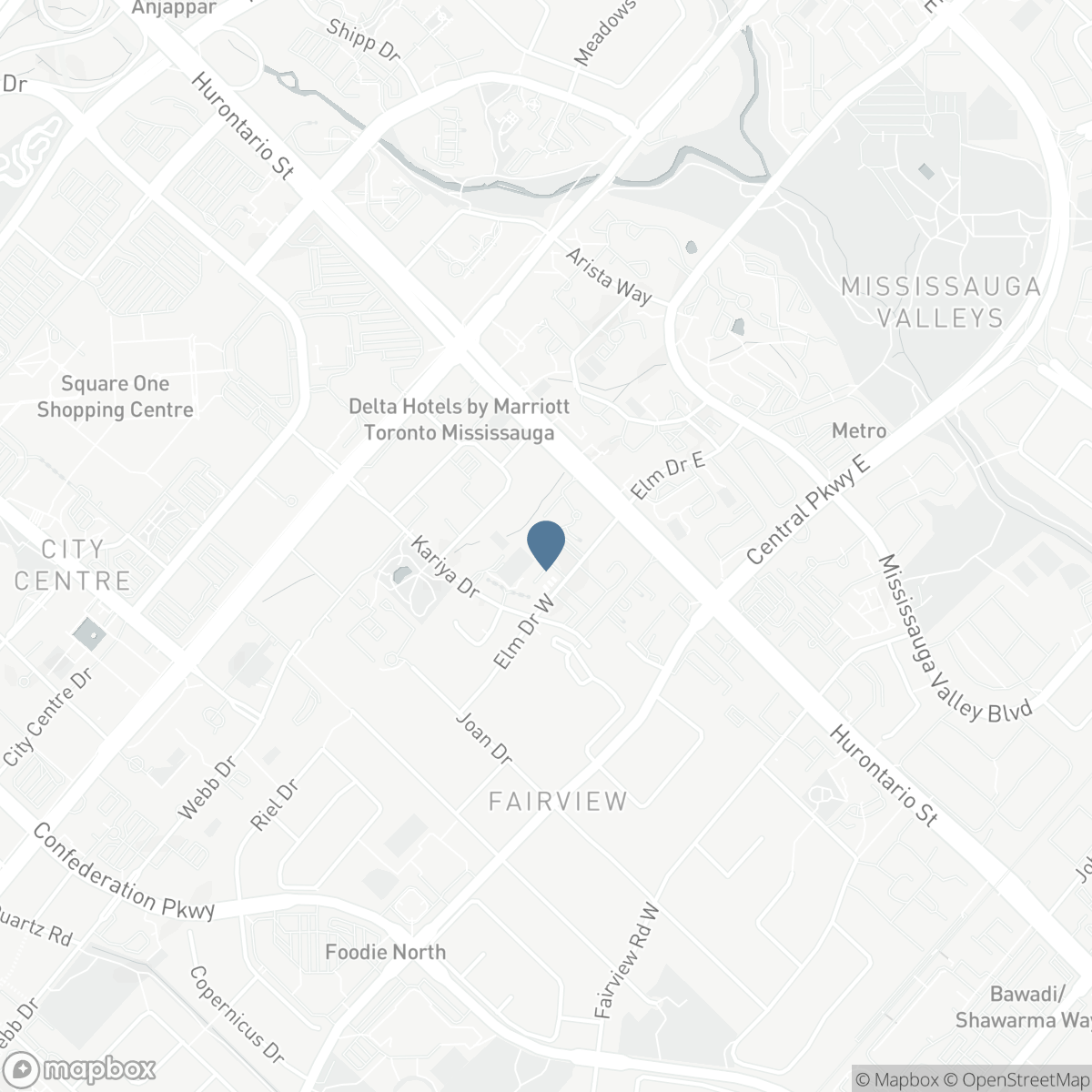 1601 - 55 ELM DRIVE W, Mississauga, Ontario L5B 3Z3